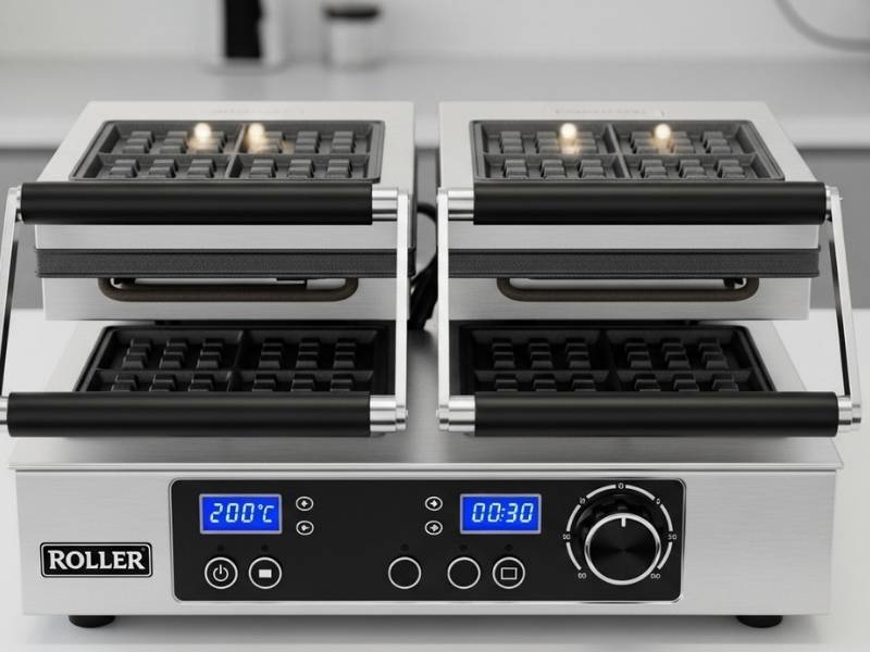Keunggulan Roller Grill Waffle Maker, Mesin Pembuat Wafel